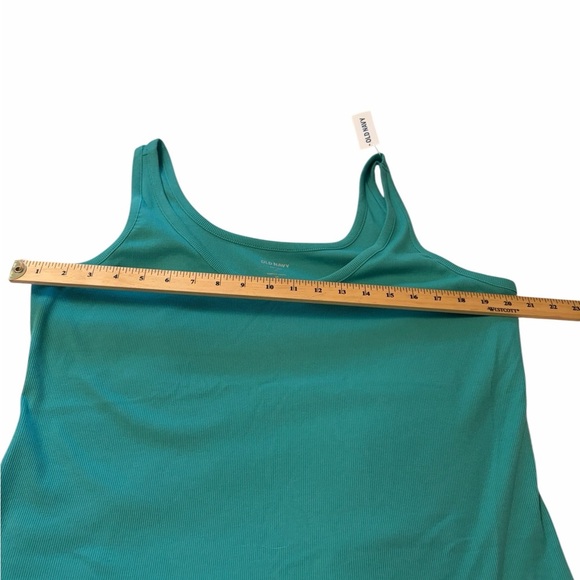 Old Navy First-Layer Ribbed Scoop-Neck
Tank Top -Teal-Size 2X - Picture 6 of 9